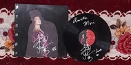 梅艷芳中英文簽名（封面，碟面）3個 壞女孩黑膠大碟