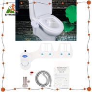 [Buymorefun] Bidet Toilet Attachment Applicable to The United States canada with Nozzle Guard Door Spare Parts Bidet Toilet Seat Attachment