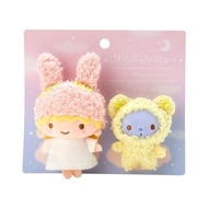 【Direct from Japan】 Sanrio Brooch Little Twin Stars Kikirara LITTLE TWIN STARS 10.5×5.5×4cm Little Twin Stars Fluffy Fancy Design Series Character 013404 SANRIO