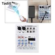 [dksqer] Live Streaming DC-5V Audio Mixer Mixing Console Computer Karaoke Small