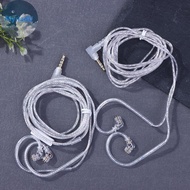 MyriadU 3.5MM 2PIN In Ear Wired Earphones KZ Silver Plated KZ Earphones Cables Upgrade Cable With Mi