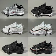 Unik Nike Air Max 97 Undefeated All Black White Silver Bullet Murah