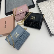 Gift Box Packaging: New Style Multifunctional Small Wallet 503 Women's Mini Chain Bag Size: 11 * 8.5