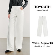 Toyouth | Elastic Low-rise Flared Jeans