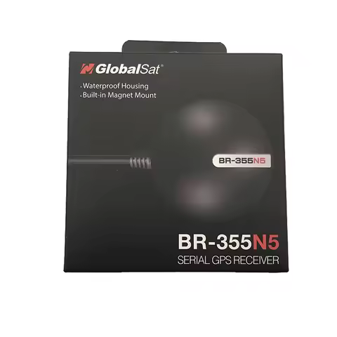 GlobalSat BR-355N5 BR355N5 Cable GPS Receiver with PS2 interface G Mouse Magnetic RS232 GNSS Replace