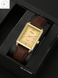 EZ 1 Mens Simple Suitable for Work Casual pu Leather All-Match Watch
