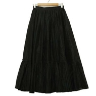 Ebure Skirt Size 3 silk Women Long black Direct from Japan Secondhand