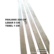 KAYU Wood Packing Material Gasket Wood Packing 1cm Width 5cm Width Length 200cm/2Meter