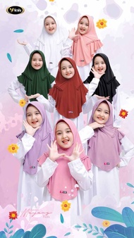 Yessana Hijab Anak Mayang Kids terbaru COD ✔️