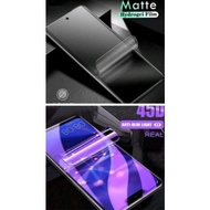 LAYAR Realme HYDROGEL MATTE AND BLUE REALME 10 10 5G 10 PRO 10 PRO+ + NARZO 10 NARZO 10A REALME GT N