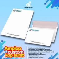 AMPLOP BESAR DAN  KOP SURAT CUSTOM