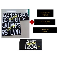 Nombor Plate Kereta 3D Krystal 3D Crystal Car Number Plate 3D crystal number