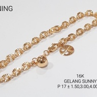 Gelang Sunny Emas Asli Kadar 700