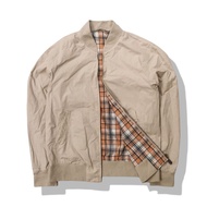 Uniqlo Khaki Brown Harrington Bomber Jacket(M) Second Hand Chest Size 43