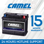 [Free Installation] CAMEL EFB M42L | 65B20L | M42 | Start Stop Car Battery for Perodua Axia Alza Aru