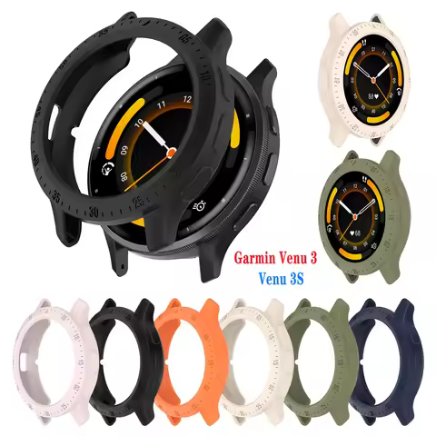 TPU Hollow Protective Cover For Garmin Venu 3 / 3S Case Screen Protector Bumper for Garmin Venu 3 3S