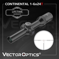 Vector Optics Continental 1-6x24 Tactical LPVO Riflescope Little