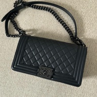 RARE Excellent- CHANEL Boy Medium 25cm