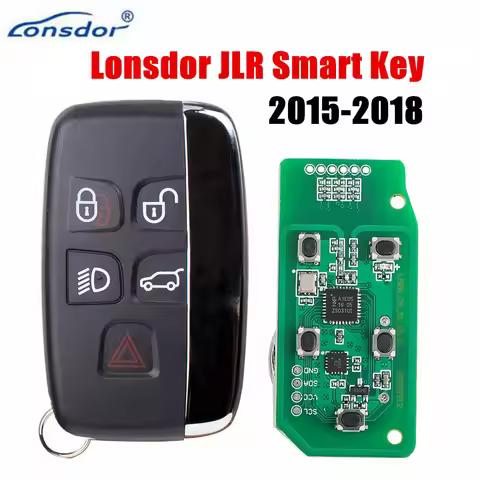 Lonsdor JLR Smart Key 5 Buttons 315/433MHz Remote Fob for Land Rover Jaguar 2015-2018 K518PRO/ISE/KH