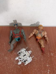 1981年 台灣製 美泰兒 太空超人 Mattel HE-MAN 鳥人 Stratos 毛怪 Grizzlor 銀河大戰