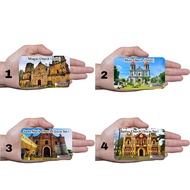 (ILOILO, ILOCOS SUR,ILOCOS NORTE) RUBBER REF MAGNET NEW CHAPEL LOCAL SOUVENIR