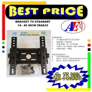 Tv bracket 24 28 29 32 40 43 inch briquette bracket