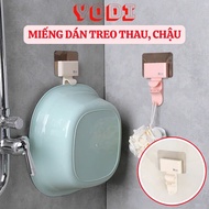 Bathroom Wall Mounted Brass Hanger, Wall Sticker Multi-Purpose Brass Pot Hanger