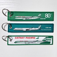 Hong Kong Cathay Pacific Airlines 80th Anniversary Cathay Pacific A350 Big Diesel Airplane Embroider