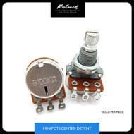 Alpha Potentiometer With Center Click B50k B100k For Bass Guitar