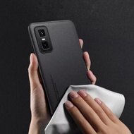 Plain PU Leather Shockproof Phone Case For Infinix GT 30 Pro Soft Frame Protective Cover inFinix GT3