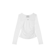 STUDIO UNKNOWN - Hannah Long Sleeve Top เสื้อแขนยาวผ้าซีทรู