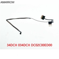 Laptop LCD/LVD Screen Cable for DELL Alienware 15 R3 R4 WITH NVS Support SYNC 34DCH 034DCH DC02C00ED00