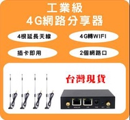 全新 4G網路分享器 工業級 延長天線 WIFI 分享 sim卡 4GSHARE WiFi-hotspot