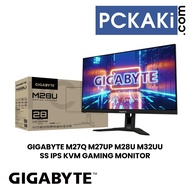 GIGABYTE M27Q M27UP M27UP ICE M28U M32U 28" 32" SS IPS KVM GAMING MONITOR 27 28 INCH