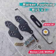 Raiser Footstep r15 v3 | Peninggi Footstep r15 v3 | Underbone r15v3 Yamaha R15