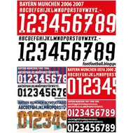 BAYERN MUNCHEN NAMESET