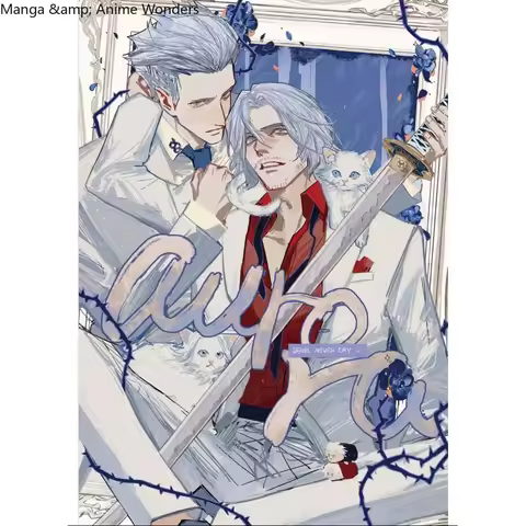 Game Anime DMC Devil May Cry Vergil Dante Picture Book Album Artbook Collection Gift Cosplay Collect