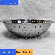 Genuine stainless steel basket, 7mm large hole basket of all sizes 42 cm, 44, 46, 48, 50 cm Vietcook