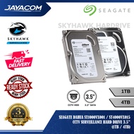 Seagate Dahua ST1000VX012 / ST4000VX015 CCTV Surveillance Sata Hard Drive 3.5" (1TB / 4TB)