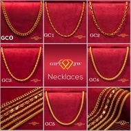 [FREE SHIPPING]- GC1 Rantai Emas 999 Unisex/Gold Necklace Chain Necklace 999 Unisex