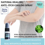Bhutan Cooling Liniment Spray Bite Rashes Sting Soother Relief Anti Itch Alcohol Free Refreshing