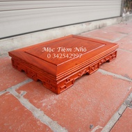 Bàn osin gỗ chiện trường kỷ cao 8cm cực đẹp gỗ hương