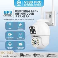 V380 BP3 1080P Dual Lens Security IP CCTV Camera Wireless Outdoor waterproof Full Color Night Vision