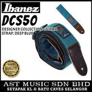 Ibanez DCS50 Designer Collection Guitar Strap – Deep Blue ( DCS-50 / Dcs50 )