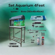 Combo Set Aquarium 4Feet (Free Gift-Antichlorine+PSB 200ml)