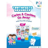 PURE KIDS Toothpaste Advanced With Fluoride & Xylitol 50 gr Odol Anak