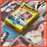 LINXX 55Pcs/Box GIDLE YUQI Radio Single Lomo Cards Photocard Set Kpop Girl Group Collectible Merch P