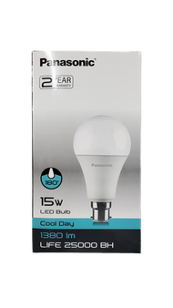 樂聲牌 - PBUM07157-EX LED球形燈泡 15W E27 冷白光6500k 1380流明【平行進口】