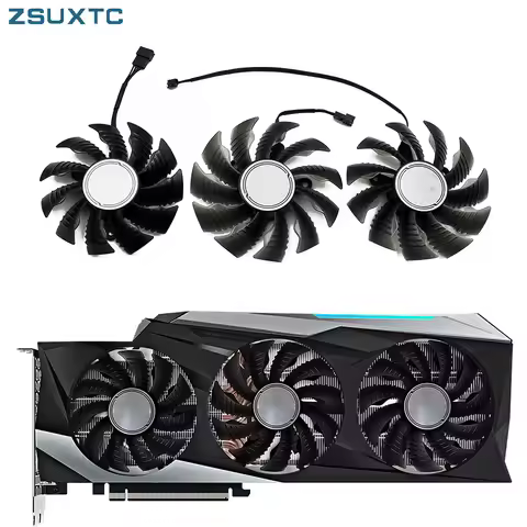 82MM 87MM PLA09215S12H RTX3080 Video Card Fan For Gigabyte GeForce RTX 3070TI、3080、3080TI、3090 GAMIN