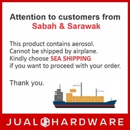 JH - BOSNY Mirror Chrome Spray Paint 270ml - Real Mirror Effect (Only SEA SHIPPING to Sabah & Sarawa